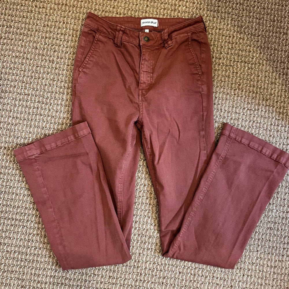 Studio Blue Rust Pants